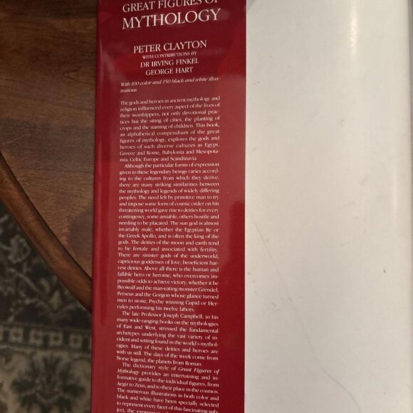 Great Figures Of Mythology By Peter Clayton Introduction By Joseph Campbell - Picture 4 of 10